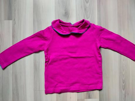 Dievčenské tričko s dlhým rukávom, 80