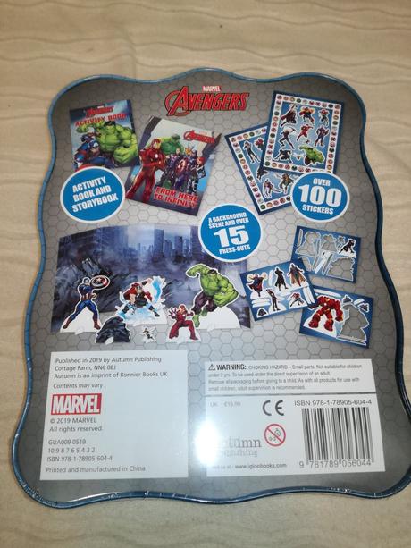 Marvel spiderman - happy tin nau20,