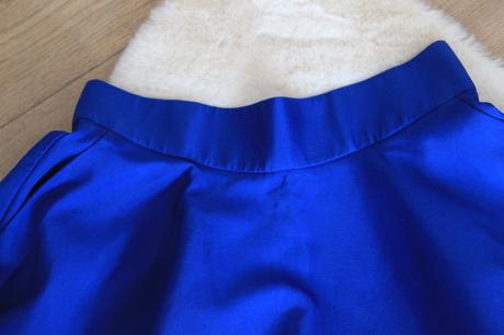 Modrá áčková sukňa, orsay, orsay,xs