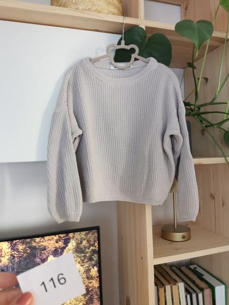 Bavlneny sveter oversize kukokids, 116