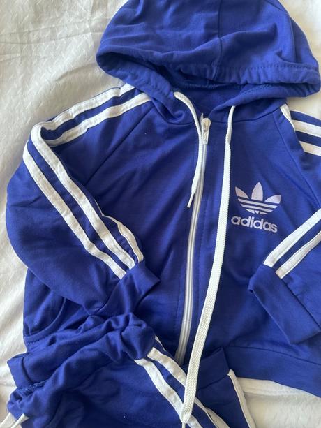 Fialova teplakovka, adidas,74