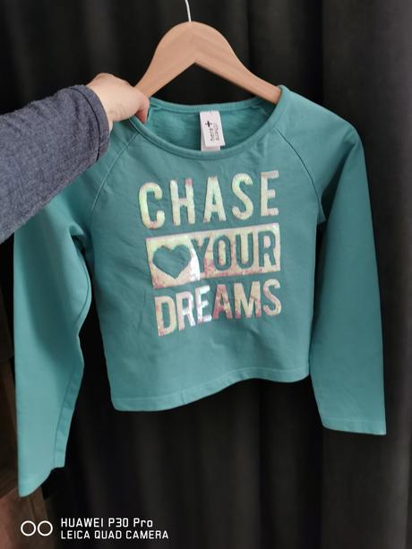 Dievčenská crop top mikina, c&a,134