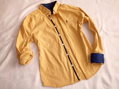 Slim roll up rukáv, ralph lauren,m