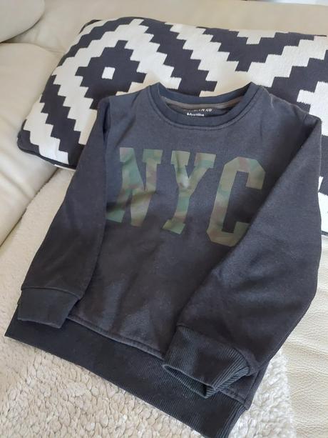 Mikina s maskacovou aplikaciou, primark,122