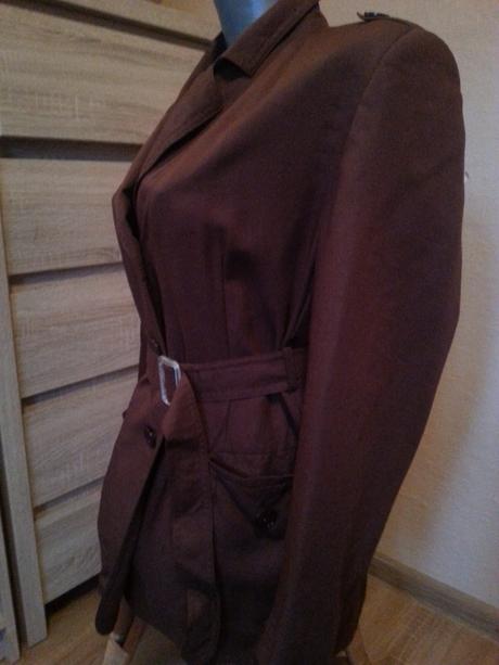 Dámska predlžéne sako s opaskom, m