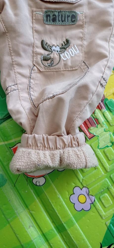 Zateplené nohavice a mikina, ergee,80