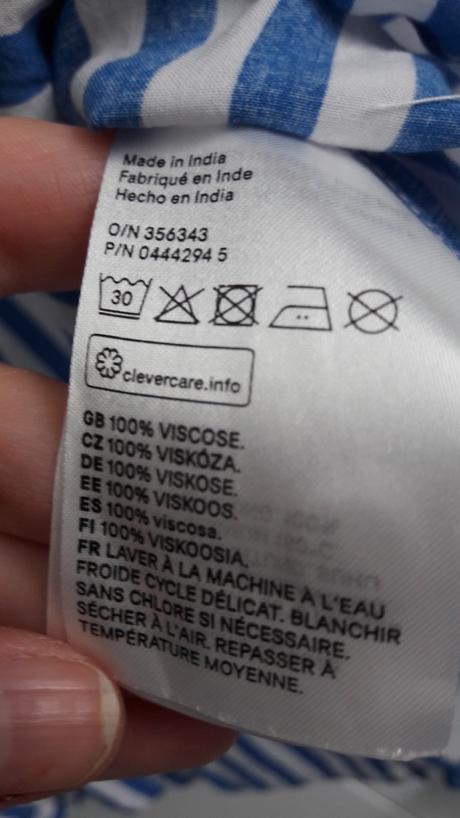 H&m námornícka blúzka, h&m,42