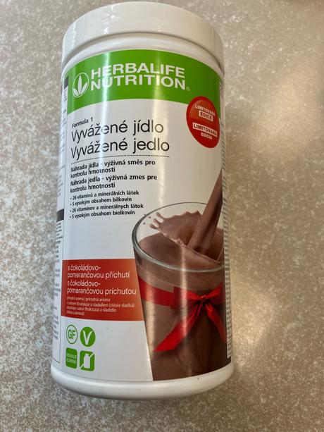 F1- vyvážené jedlo - čoko - pomaranč - limitka, 