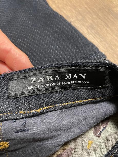 Nohavice slim fit, zara,40