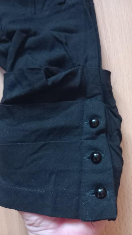 Čierne tenké nohavice, m