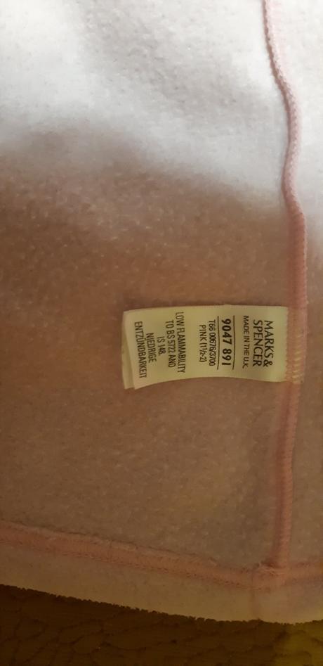 Dievčenské župany, marks & spencer,98