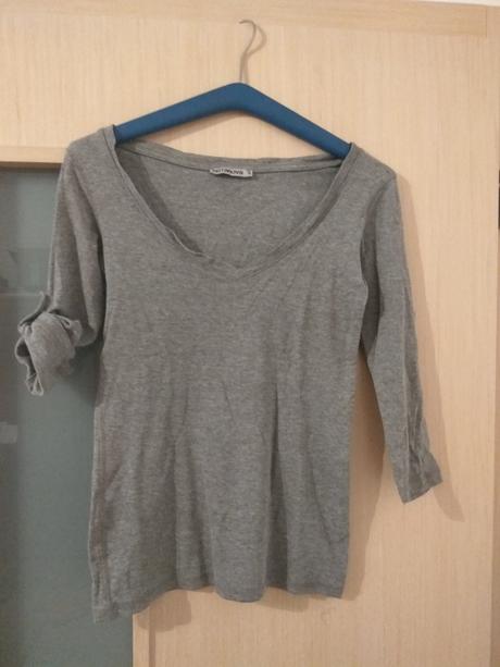 Sivé tričko, terranova,s