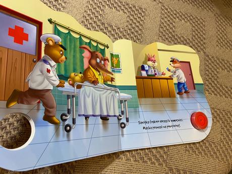 Pomáhame tú tú tú tú potlač gombík krásne leporelo,