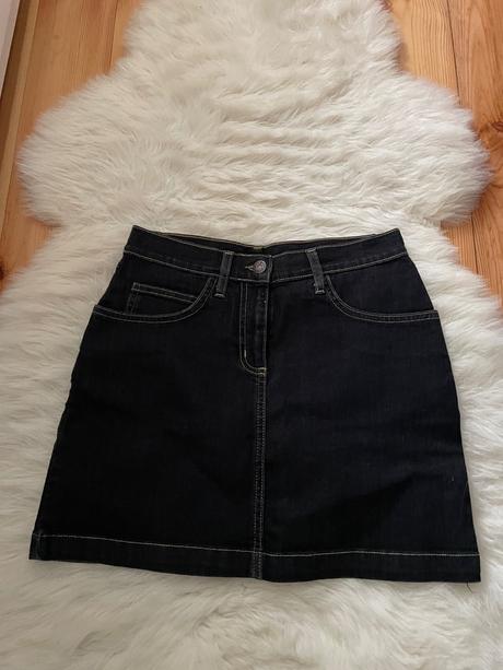 Rifľová mini sukňa, 34