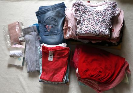 Balík oblečenia pre dievčatko 110/116, 104–116