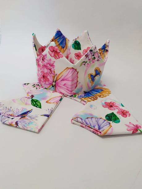 Čelenka koruna motýle,