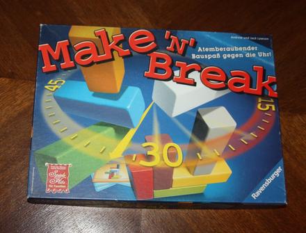 Hra make n break - preteky staviteľov - od 8 rokov,