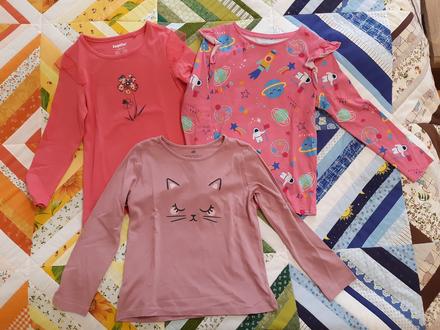 Tričko s volánmi aj vermírom, h&m,110