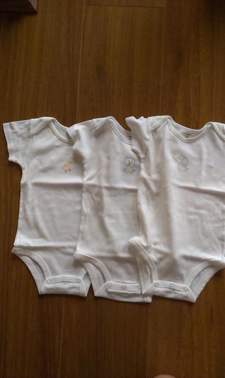 3xbodycko s kratkym rukavom, carter's,68
