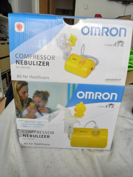 Kompresový inhalátor omron, 
