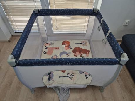 Caretero skladacia ohradka, šírka (cm): 100,dĺžka (cm): 100