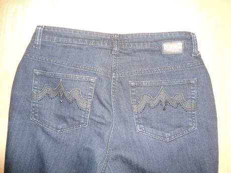 Damske tmavomodre rifle mac, 42