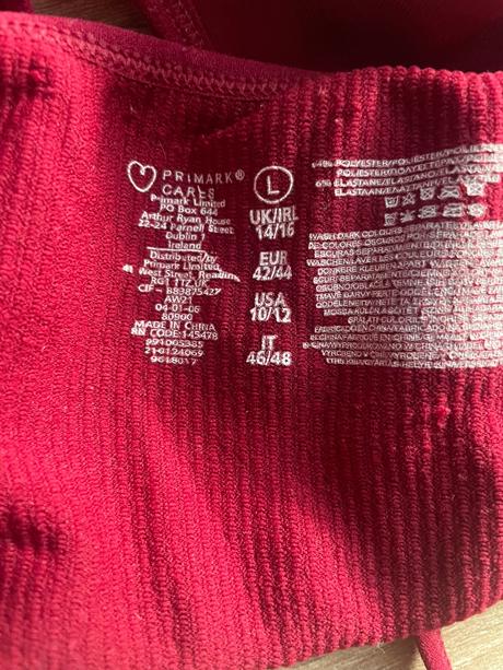 Mix braletiek, primark,l