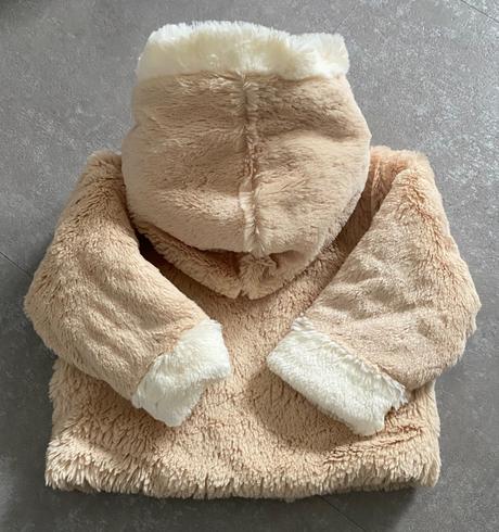 Prechodný teddy kabátik veľ. 6-9m, 74