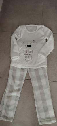 Detské teplé pyžamo, 146