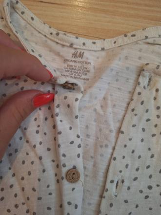 Overalove pyzamko, h&m,74