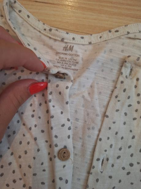 Overalove pyzamko, h&m,74