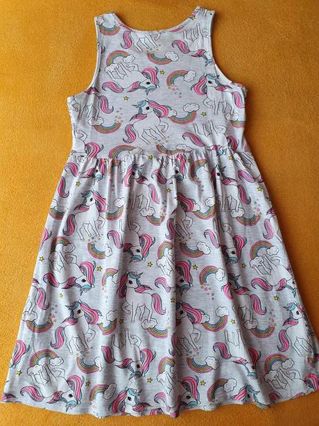 Šaty unicorn č.134/140, h&m,134