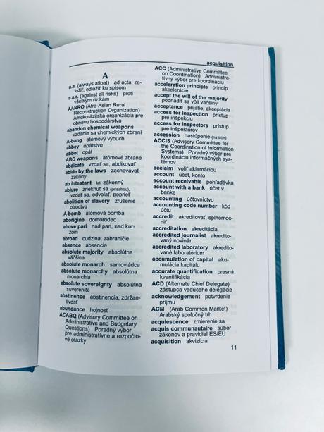 Diplomatický slovník, 