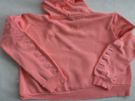 Mikina lososová puma s kapucňou, puma,xl
