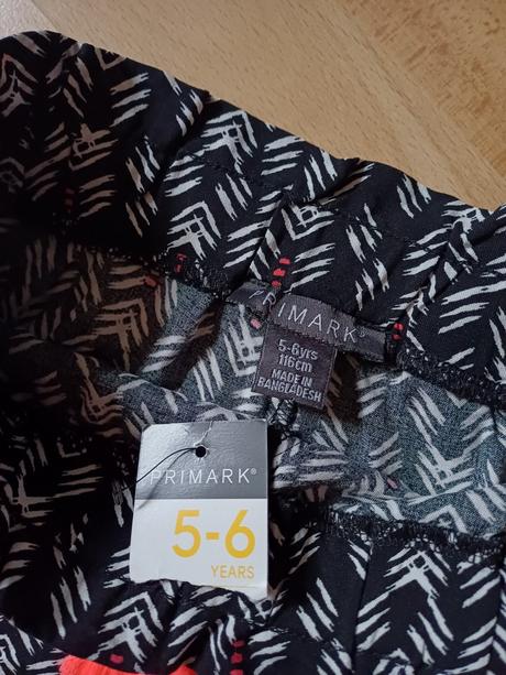 Viskózové šortky, primark,116