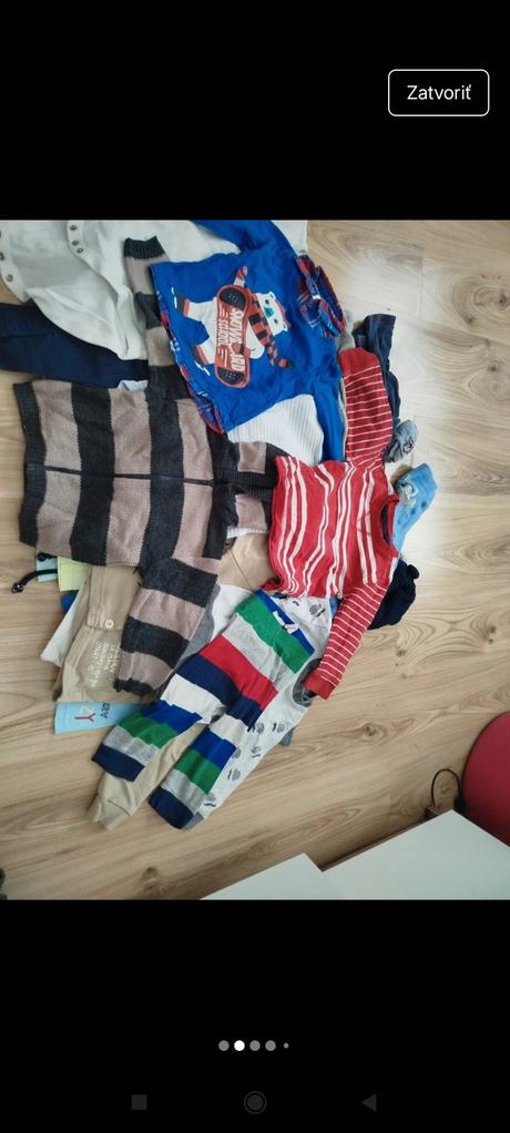 Vrece oblečenia, 68–80