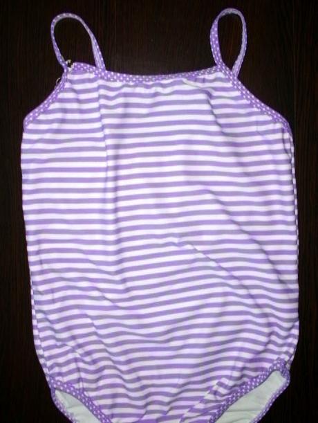 Jednoduché fialové plavky pre 10-11 roč. slečnu, tu,146