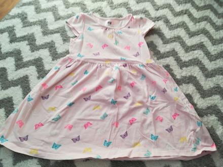 Letné šaty 98-104, h&m,98