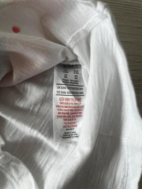 Rozkošné tričko s lamami, f&f,74