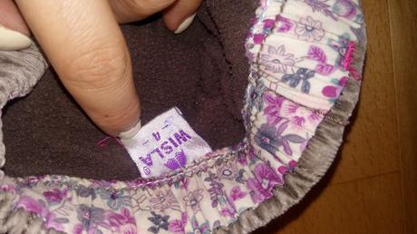 Flísom zateplené menčestráky, 104