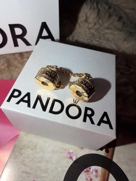 Pandora original nova bezpecnostna retiazka+2roky, pandora