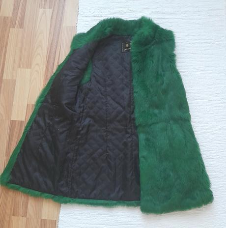 Kožušinová vesta, s