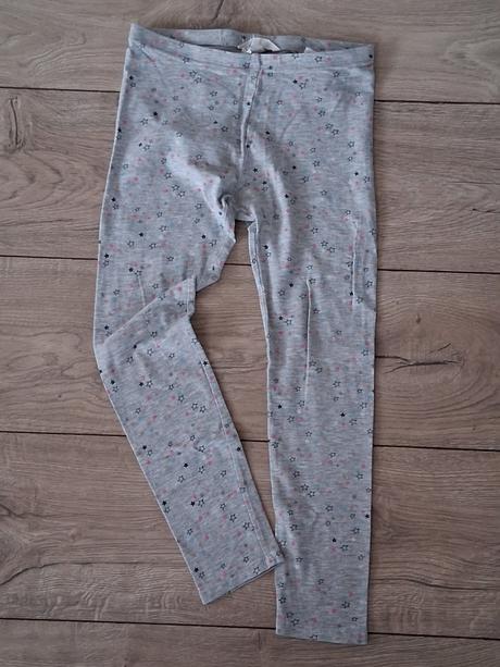 Hviezdičkové legínky, h&m,134