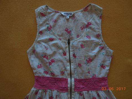 Letné šaty na zips (134/140), 134