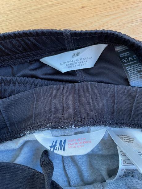 2x kratasky 98 h&m, h&m,98