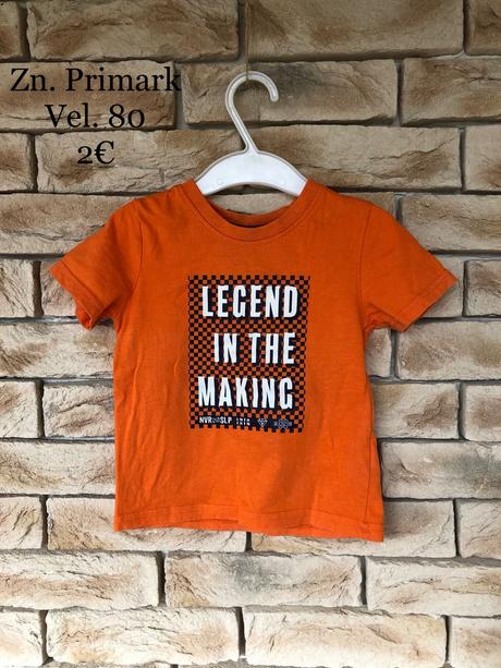 Tricko, primark,80
