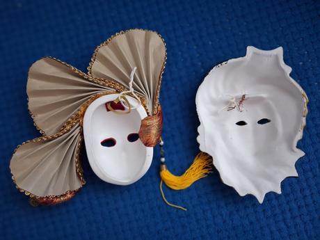 Benátske masky 3 ks, 