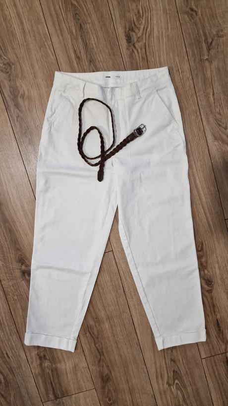 Chino nohavice s opaskom, sinsay,s