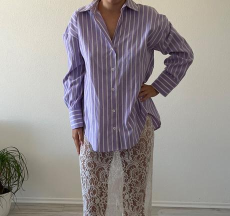 Pásikavá košeľa zara, zara,xs