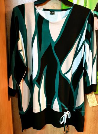 Dámska tunika zelená, 38 - xxxl